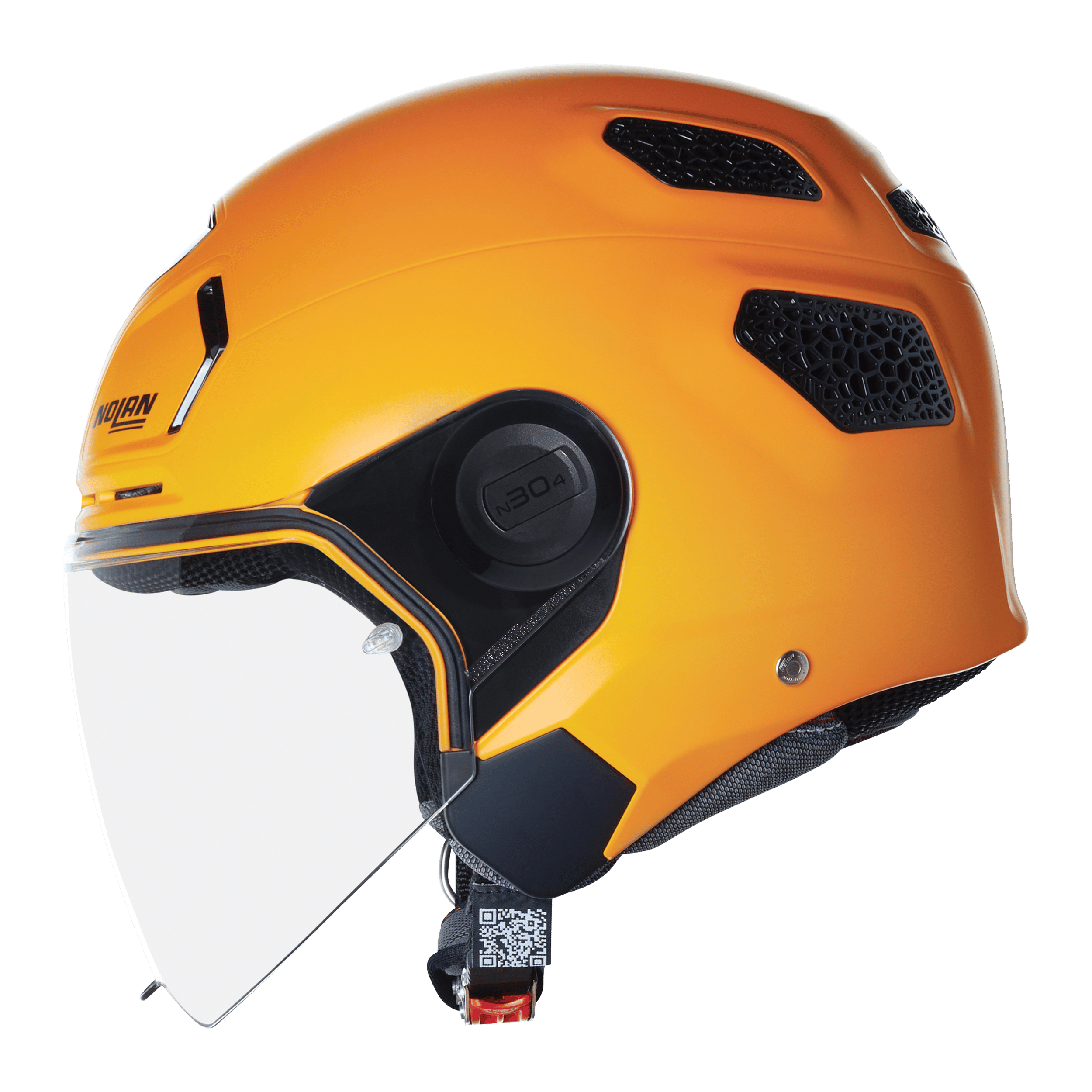 NOLAN N30-4 T CLASSICO 310 CAMLI YARIM KASK METAL TURUNCU