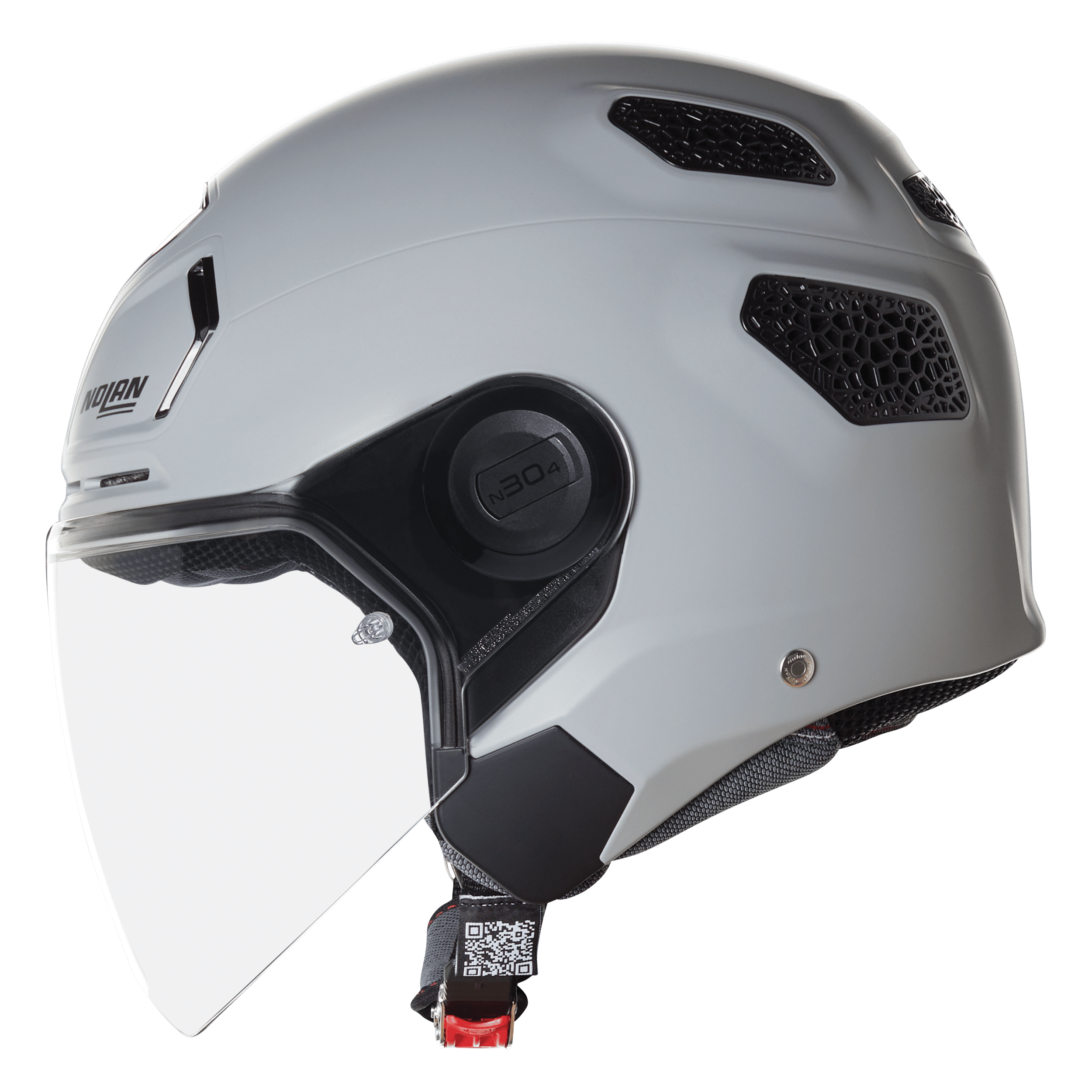 NOLAN N30-4 T CLASSICO 304 CAMLI YARIM KASK MAT GRİ